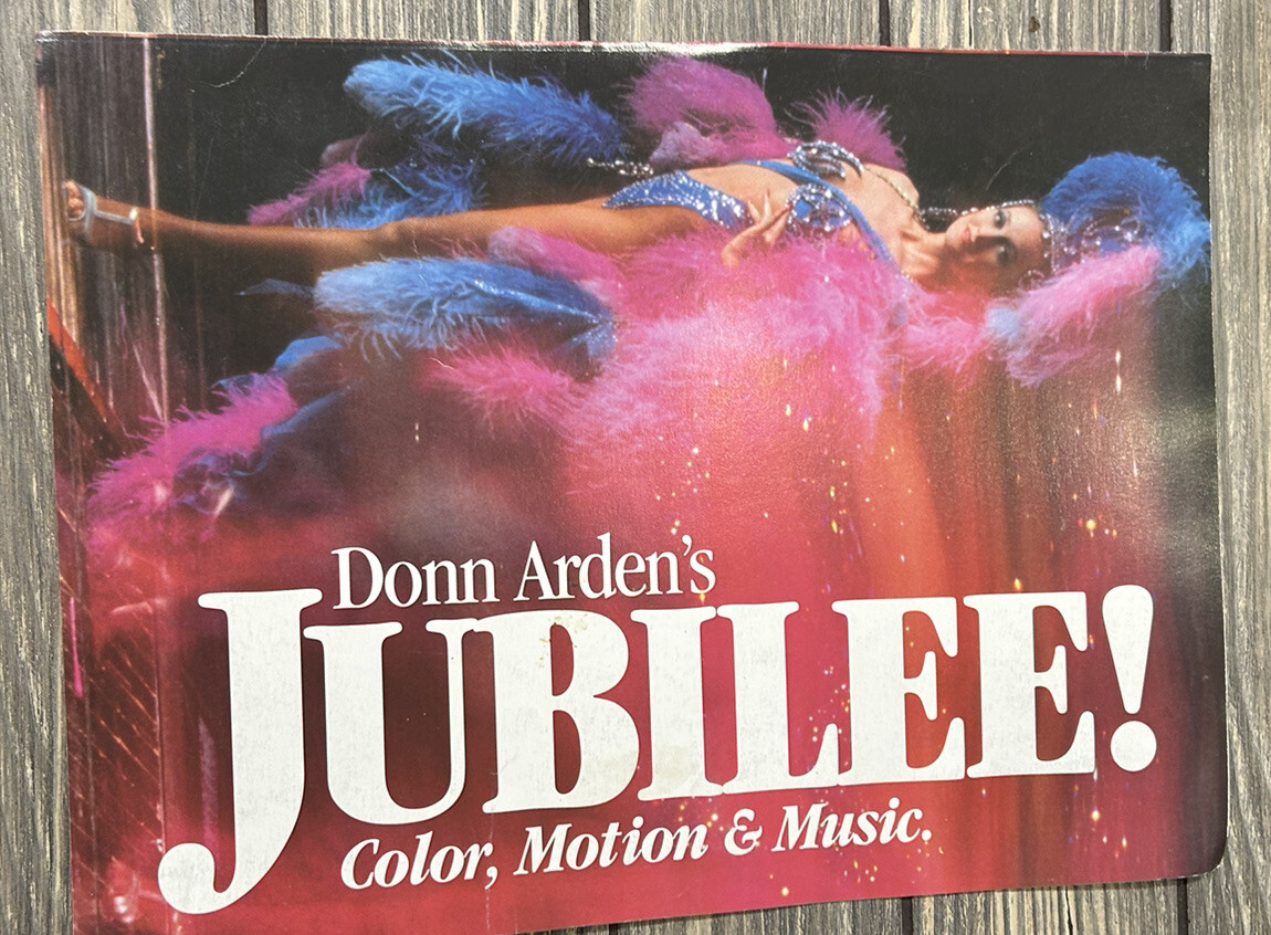 Vintage Donn Ardens Jubilee Color Motion and Music Program Book 