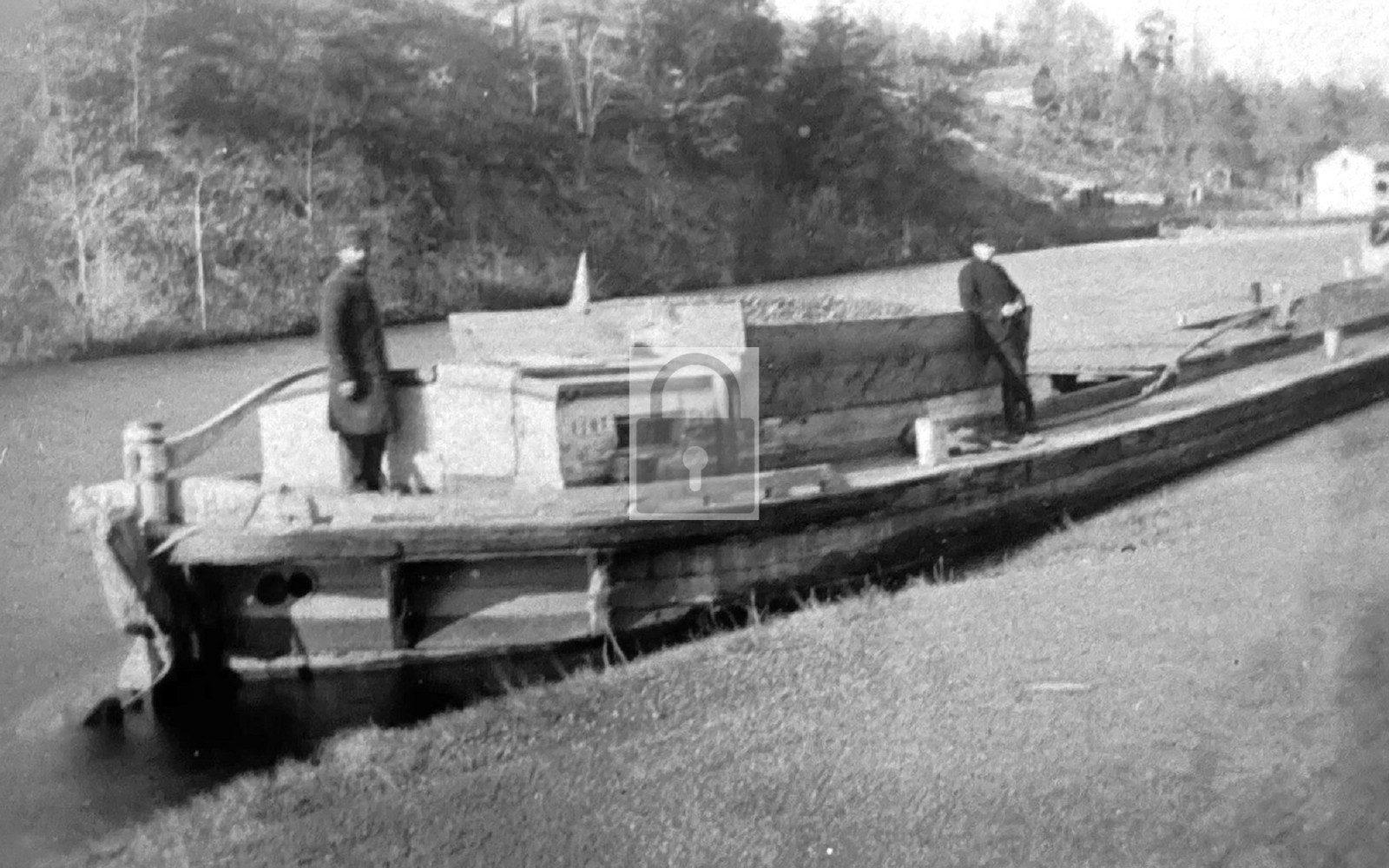 Delaware & Hudson Canal Boat Phillipsport New York NY - Reprint