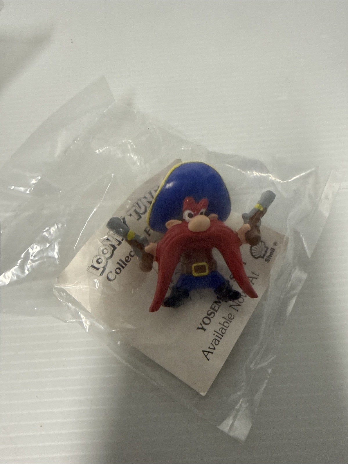 Looney Tunes 1990 Shell Yosemite Sam Figure New In Package