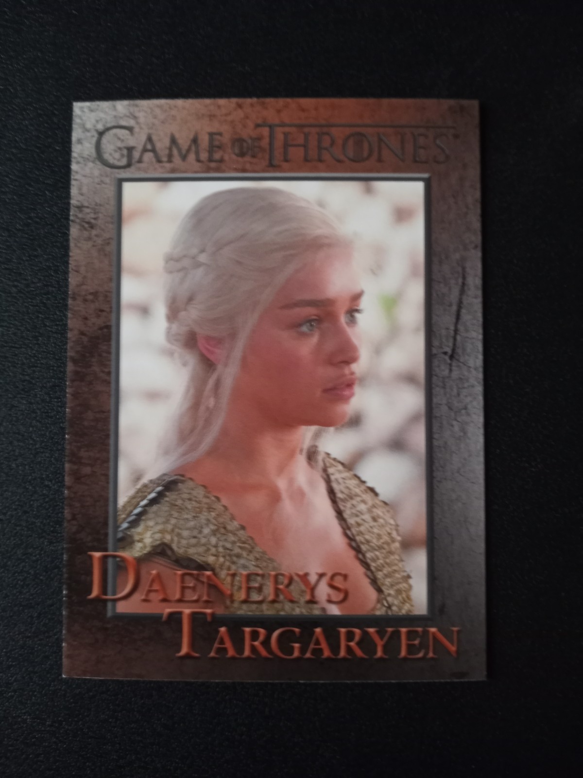 2012 Game Of Thrones Season 1 #66 Daenerys Targaryen Emilia Clarke Rookie RC