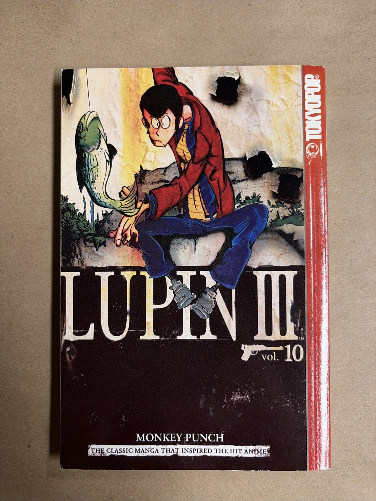 Lupin The 3rd III Third Volume 10 Tokyopop Manga English Paperback Monkey Punch