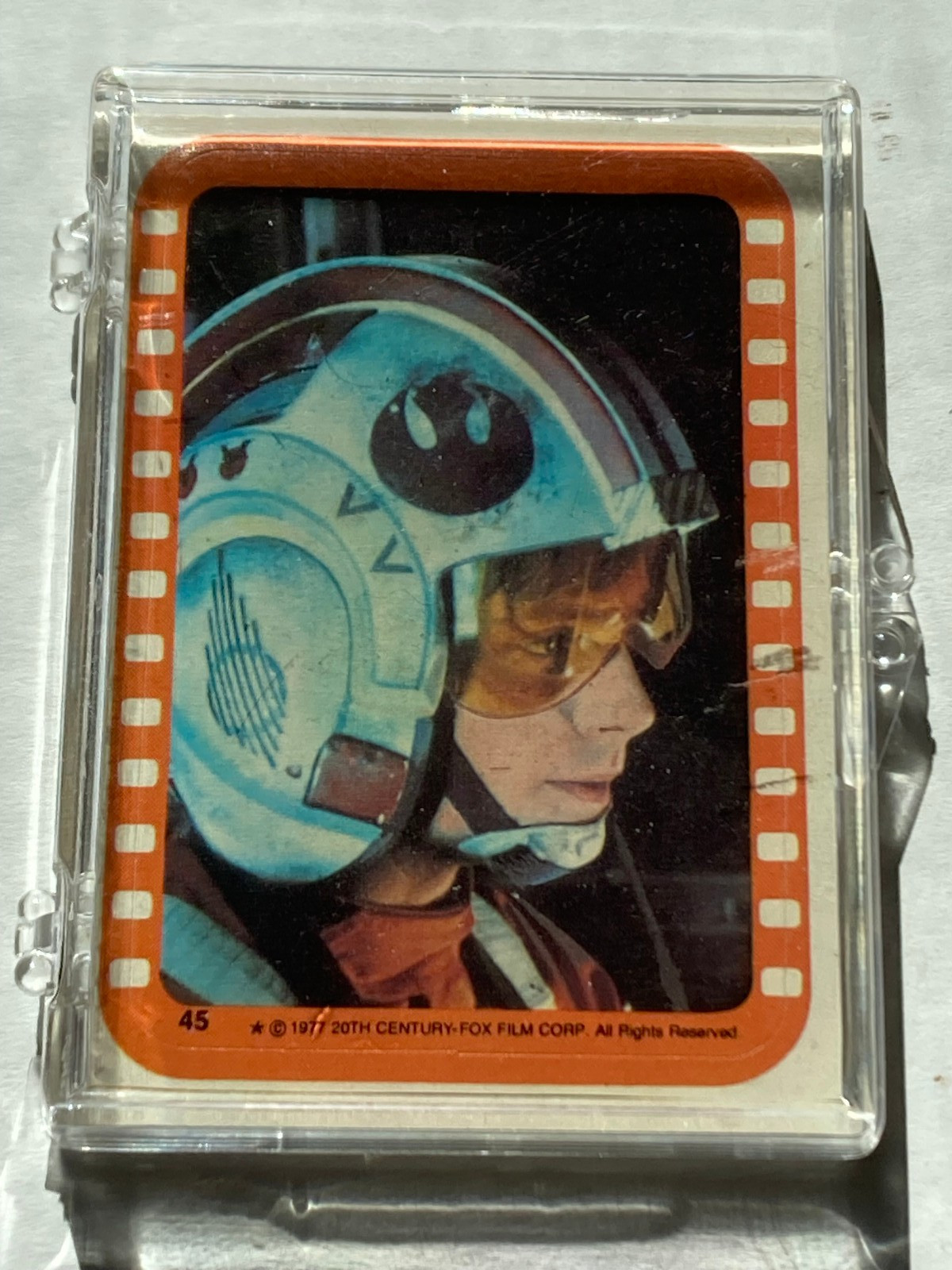 1977 Topps Star Wars Series 5 (Orange) Stickers - 11 Card Lot NM/MT