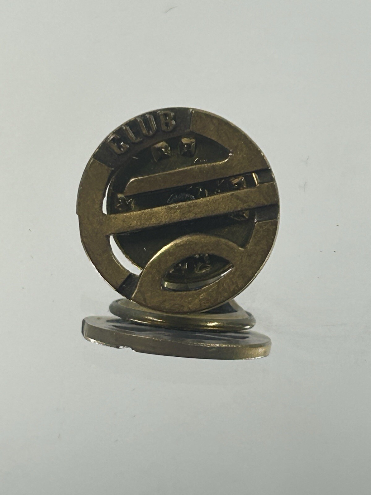 Vintage Christian PTL Club Lapel Pin Gold Tone