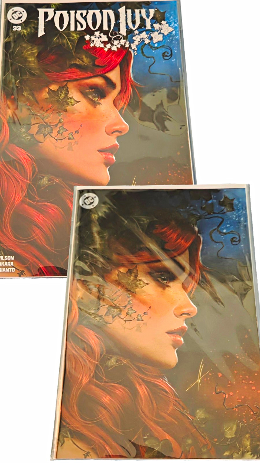 Poison Ivy # 33 Rrade and Virgin Variant Carla Cohen 616 Comics