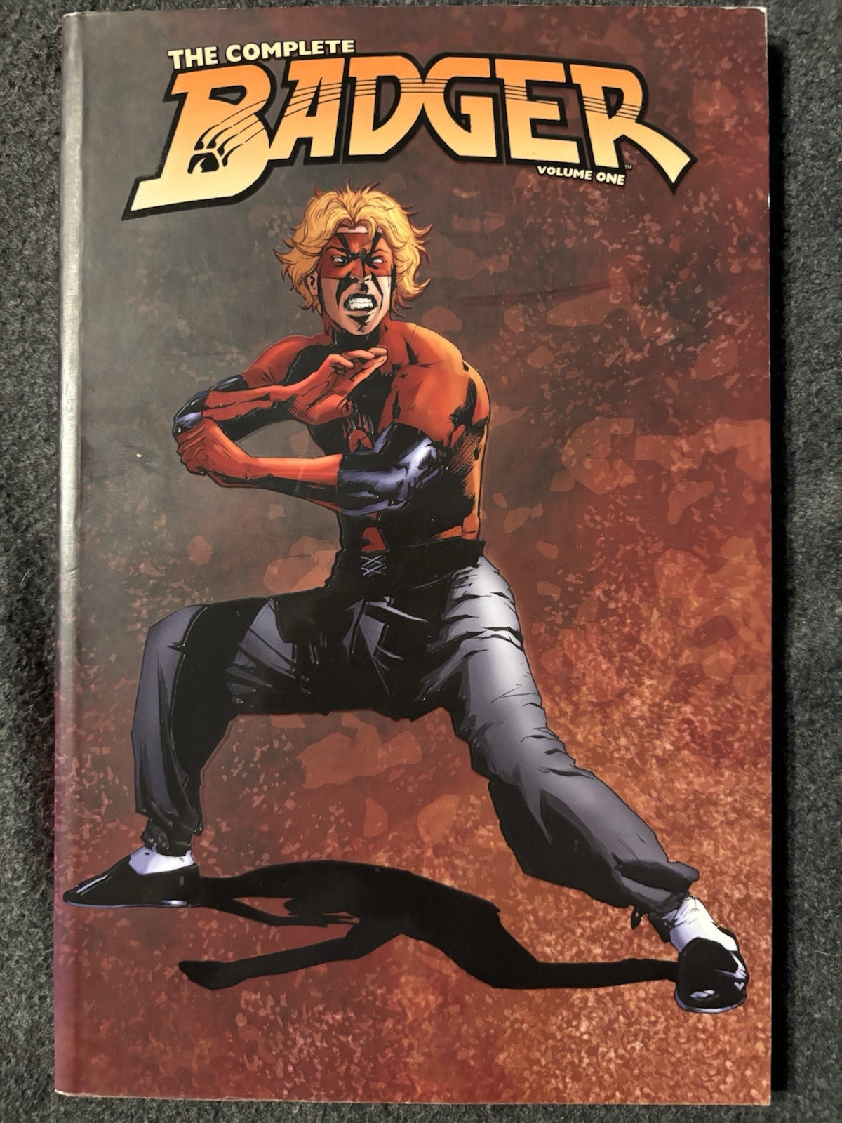 The Complete Badger Volume One IDW Trade Paperback Book TPB 2007 Mike Baron RARE