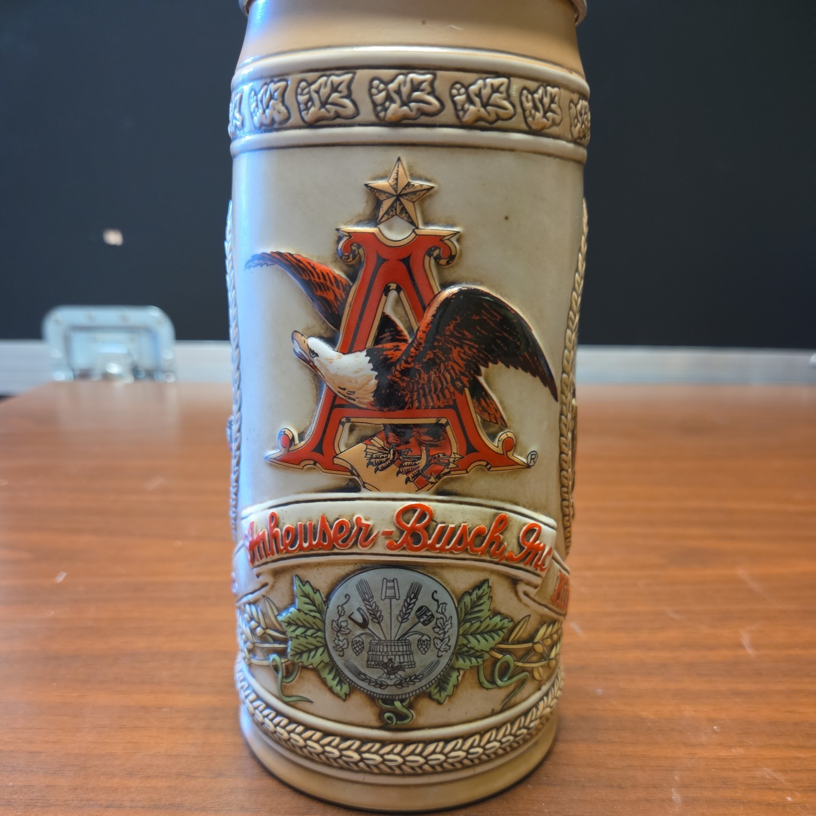 Vintage Handcrafted Anheuser - Busch 9.5\