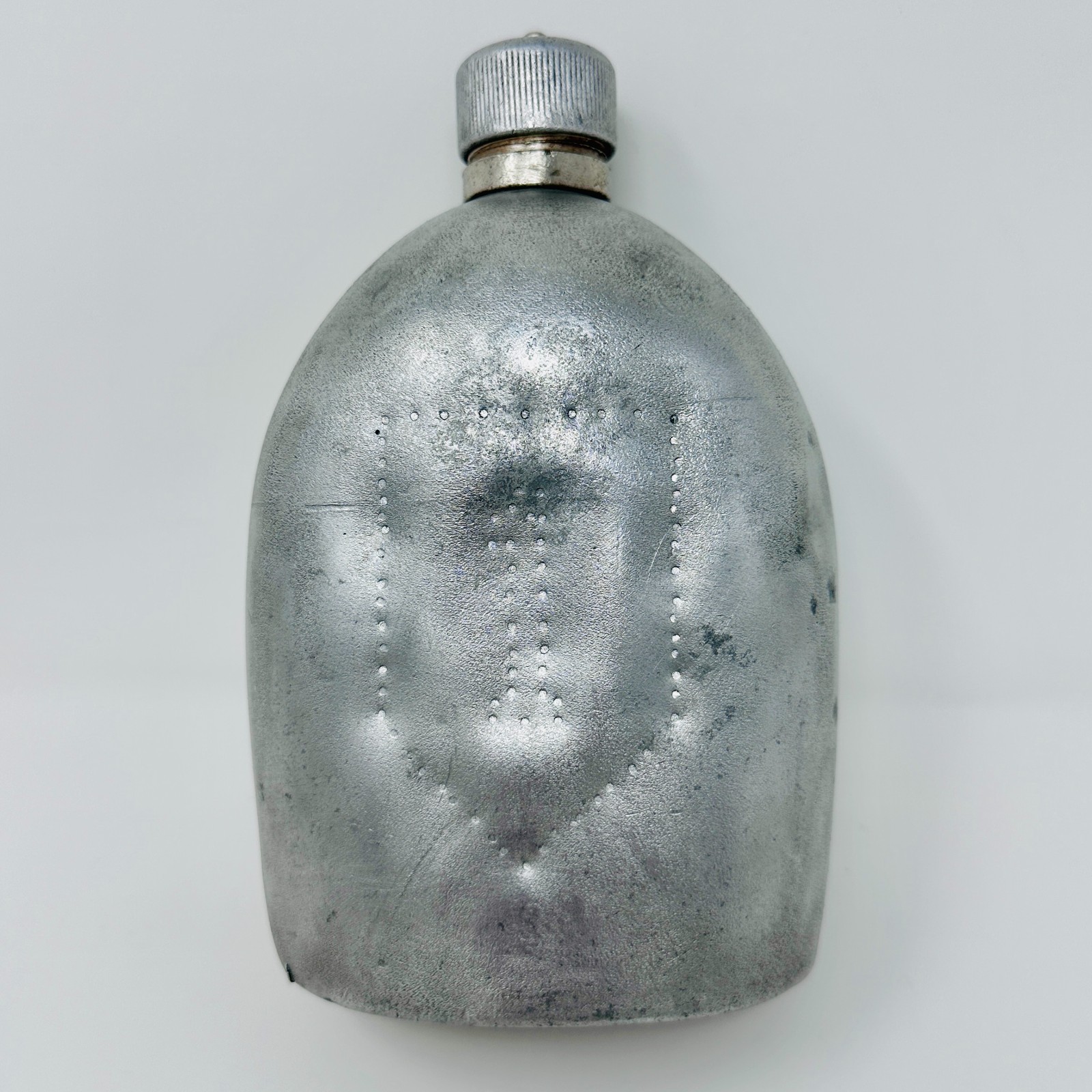 WWI US Army First Division Big Red 1 M1910 Spun Aluminum Canteen & LF&C 1918 Cup