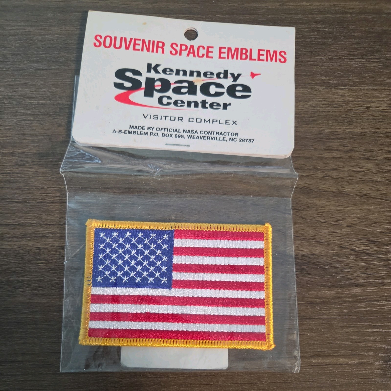 Kennedy Space Center Souvenir Space Emblem - American Space Patch