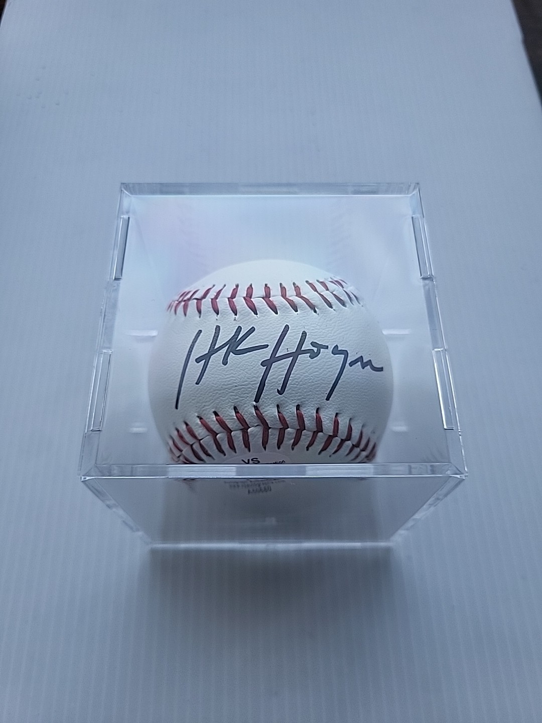 HULK HOGAN Hand-Signed Autographed Baseball with COA and Protective Display Case