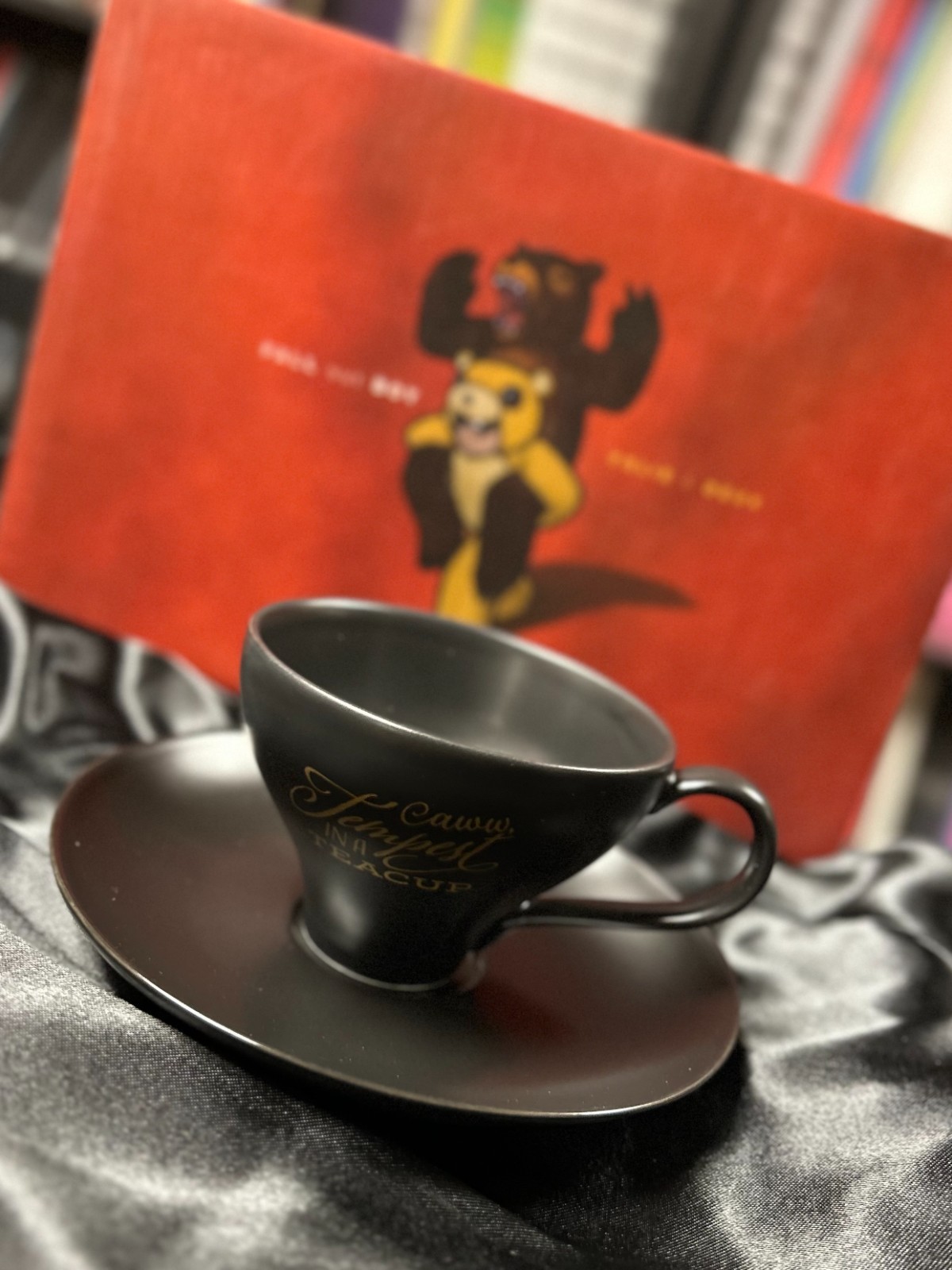 Fall Out Boy Tempest In A Teacup Cup & Saucer Set Folie A Deux Limited Merch