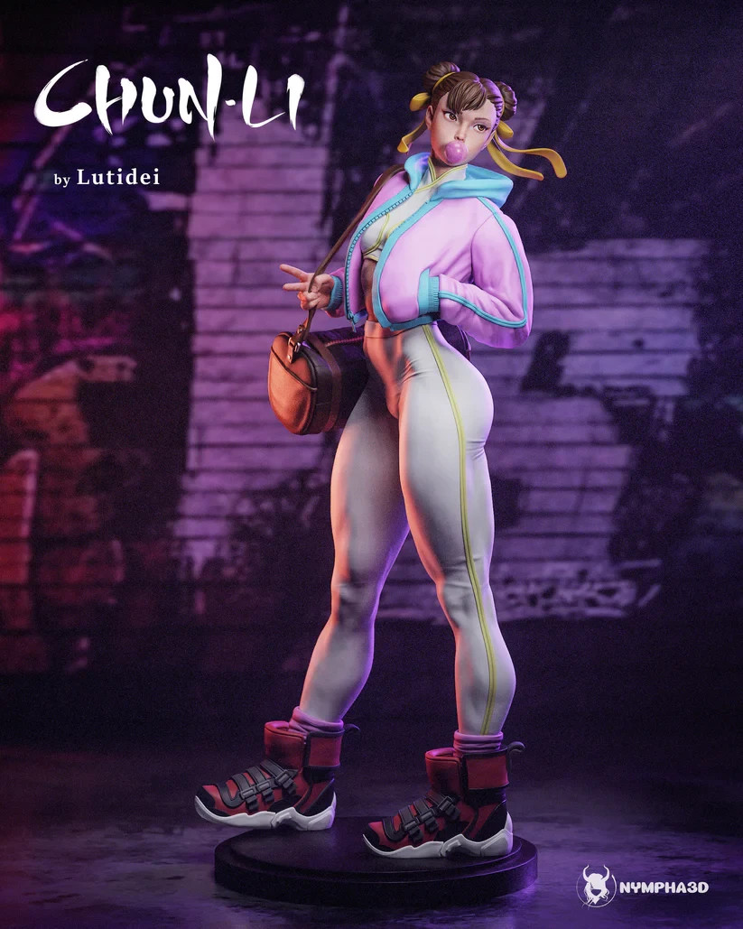 Chun‑Li | Gym Day Edition | UNPAINTED | 1/6 Scale Resin Kit