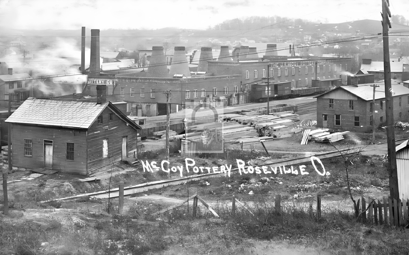 McCoy Pottery Roseville Ohio OH - 11x17 Reprint