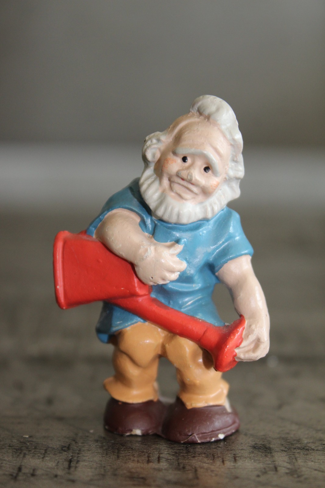Antique 1930s Gnome Germany Composition Paper Mache 2.5\