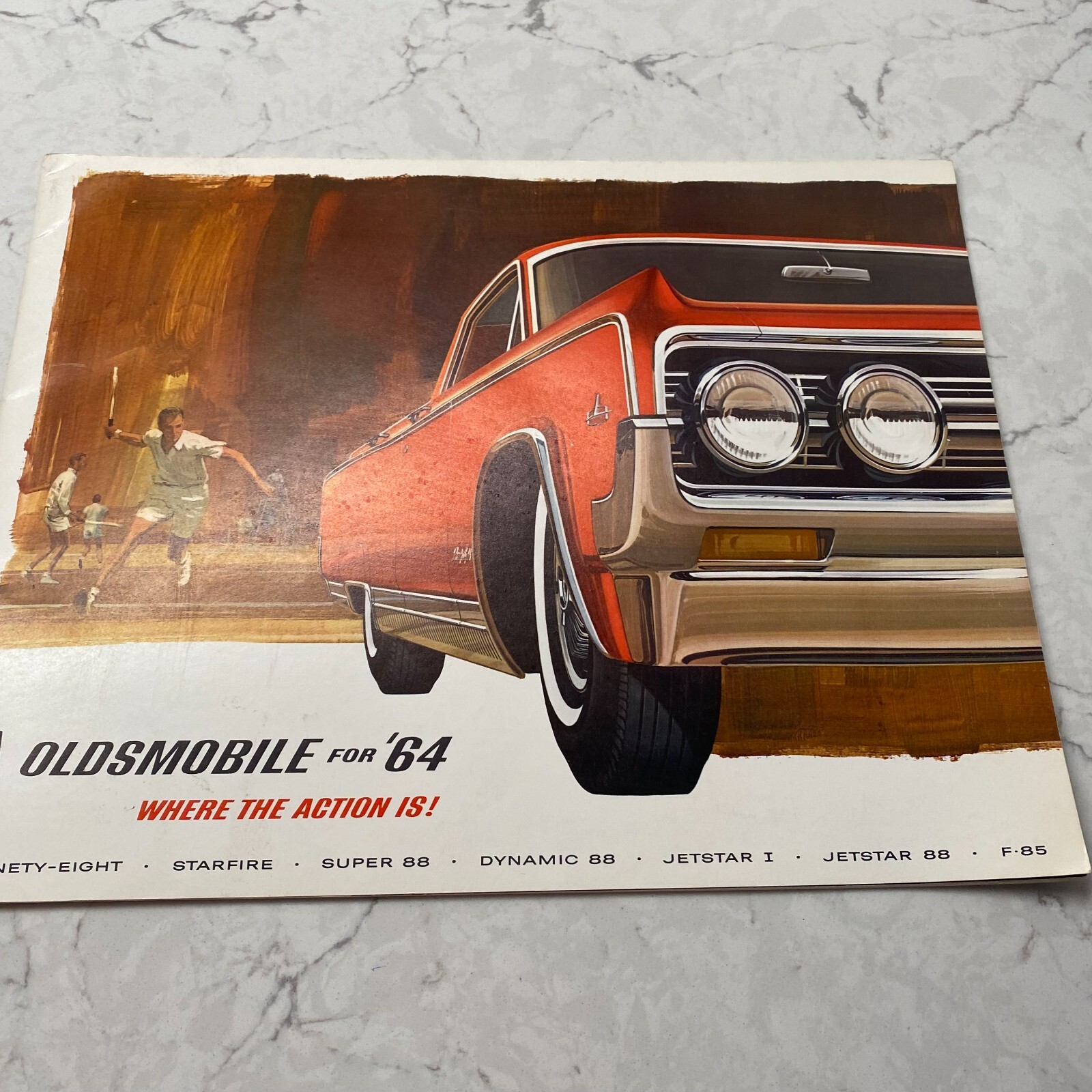 1964 Oldsmobile Ninety-Eight, Starfire  Dynamic Jetstar F-85 Sales Brochure