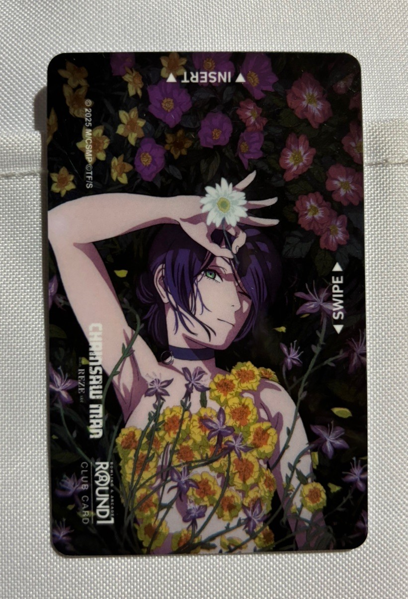 Round 1 Chainsaw Man - The Movie: Reze Arc Exclusive Limited Edition Club Card