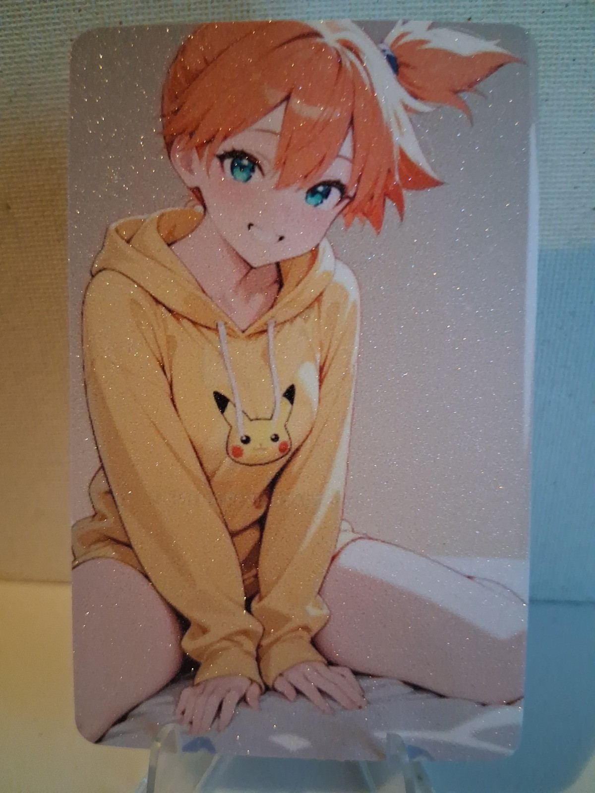 Pokémon Misty Glitter Anime Trading Card 