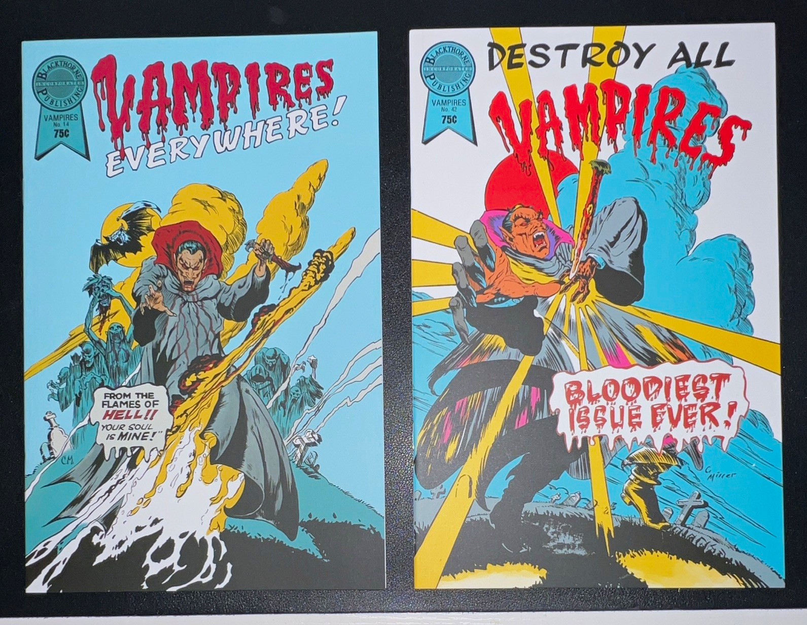 Vampires Everywhere And Destroy All Vampires Comic replica Lost Boys movie.
