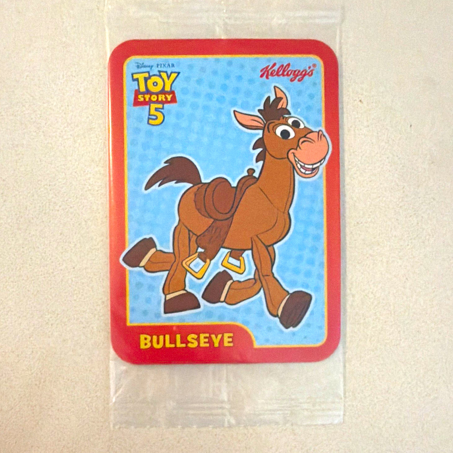 Kellogg Toy Story 5 Non-Sport Trading Cards 2-Card Lot Bullseye / Atlas