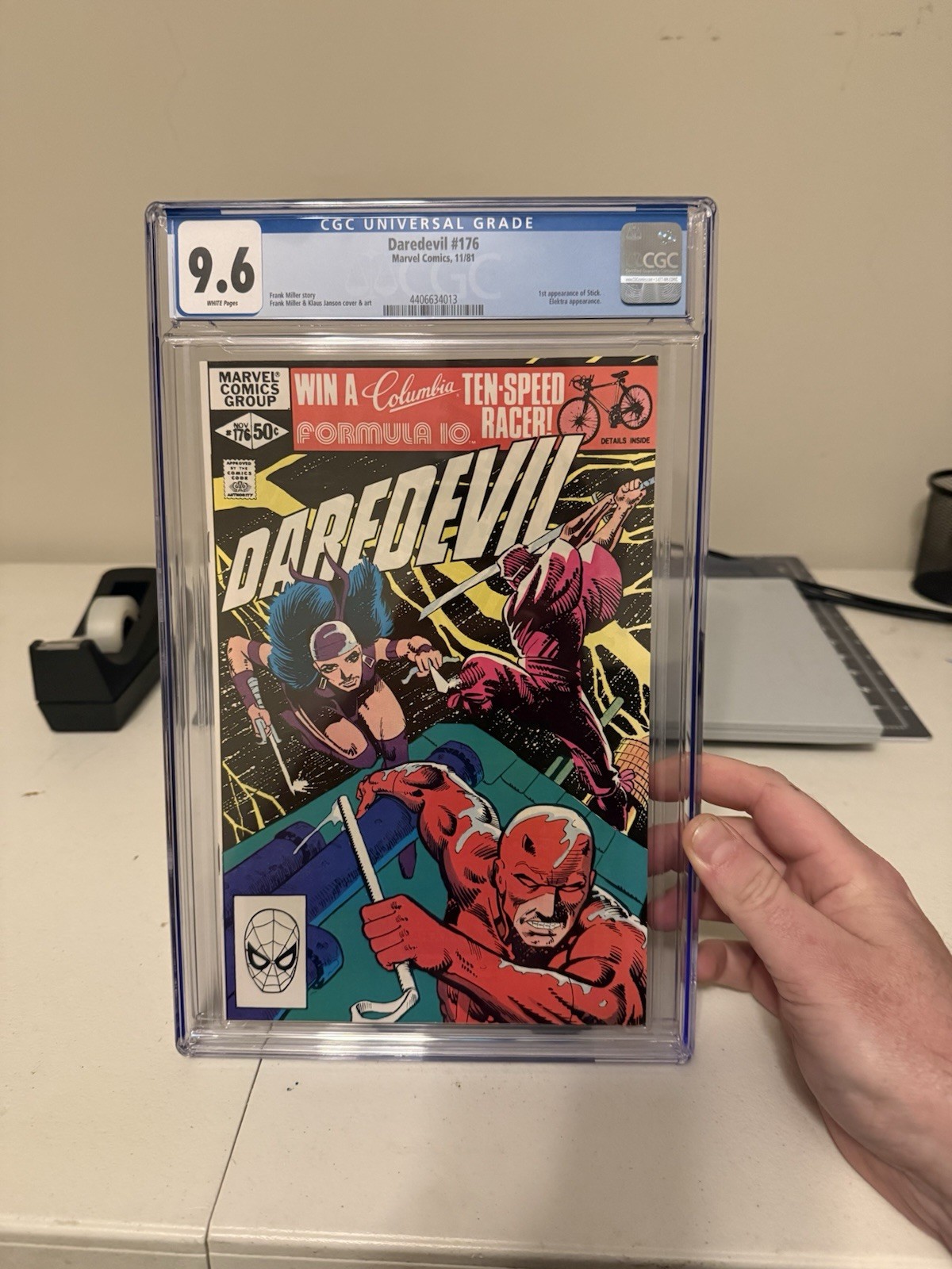 Daredevil #176 CGC 9.6 1981 Frank Miller Stick