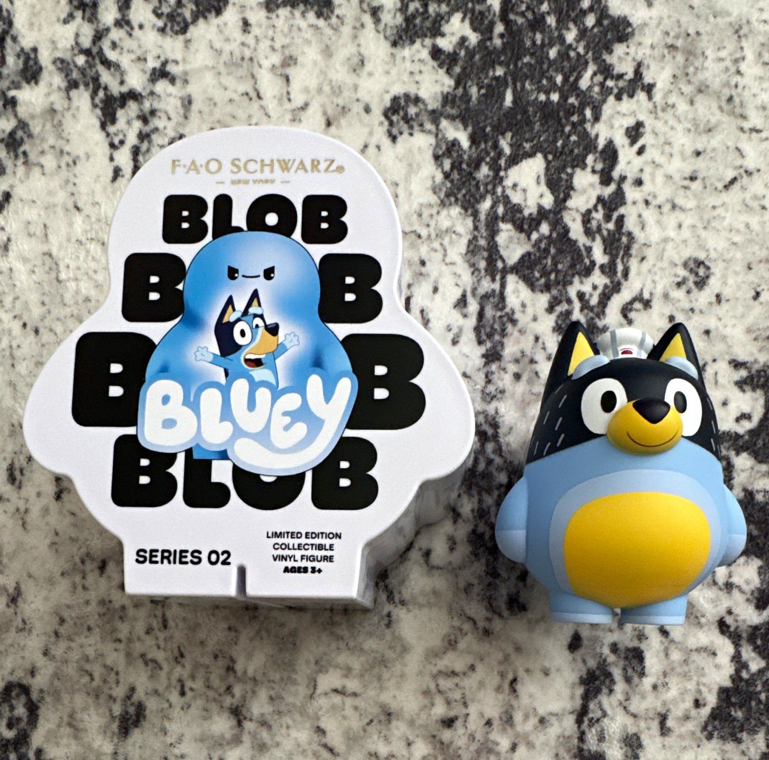FAO Schwarz Bluey Bandit Series 02 Limited Edition Collectible Vinyl Figure