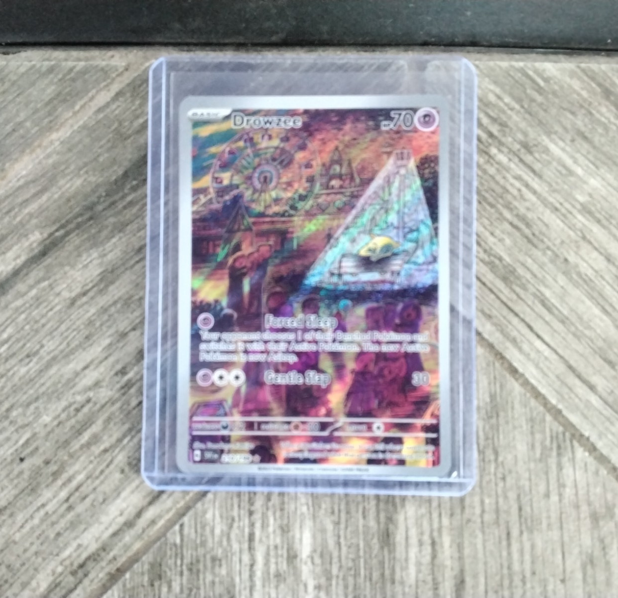 Basic Drowzee illustration rare 210/198 Scarlet & Violet Base Set