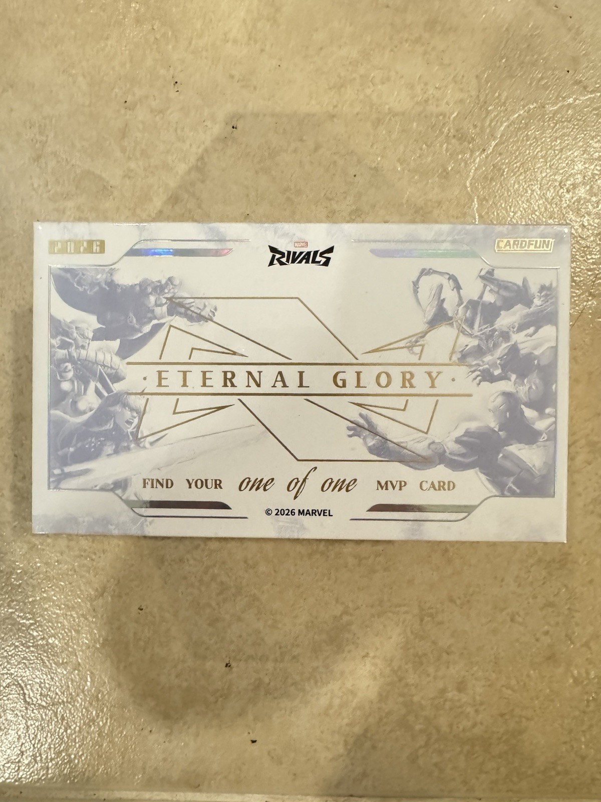 2026 Card Fun Marvel Rivals Eternal Glory Hobby  Sealed Box