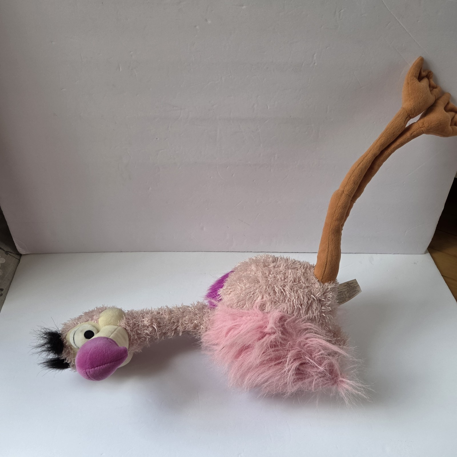 Retired Disney Alice in Wonderland Pink Flamingo Croquet Mallet Plush 28\