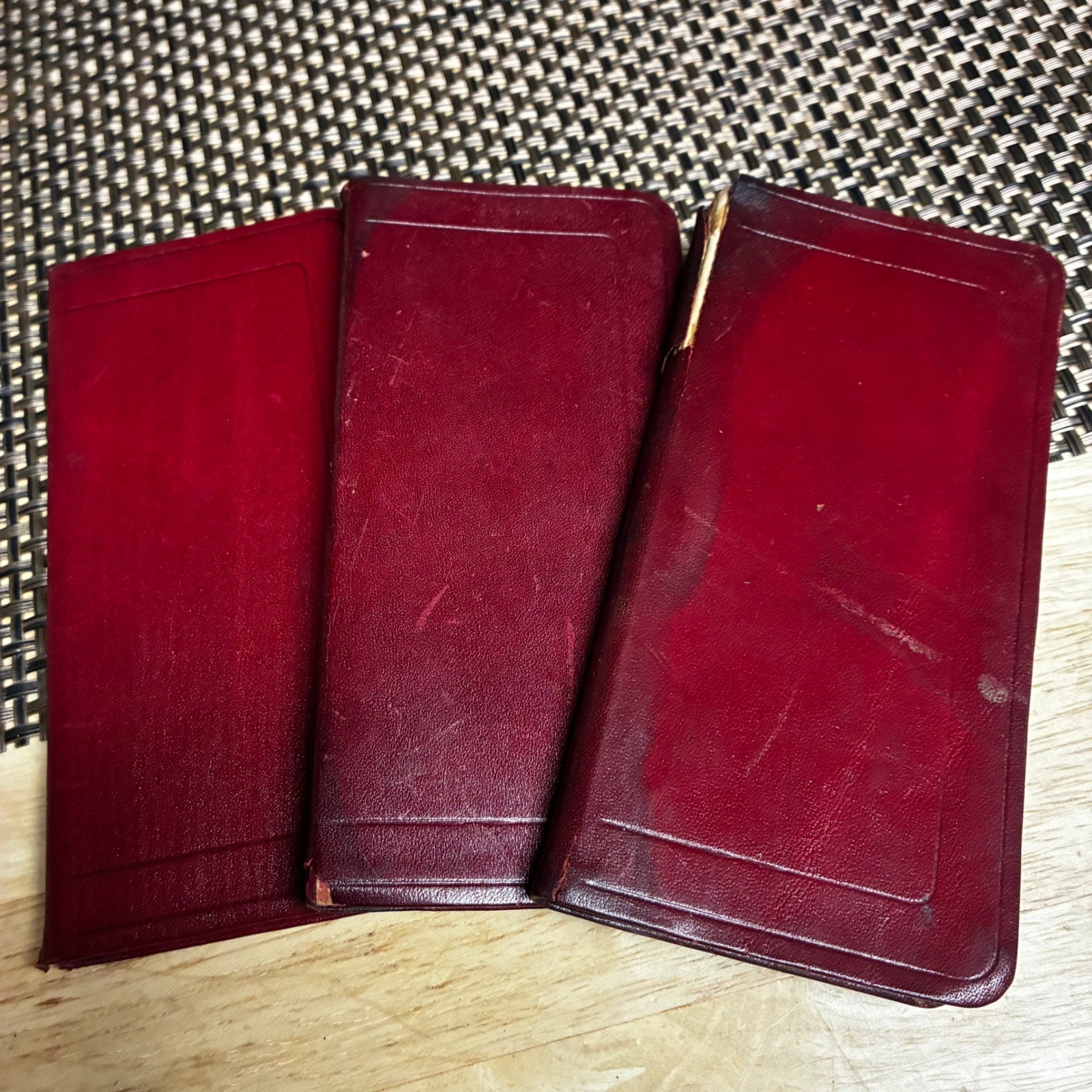 Antique 1920s Travel Diaries Yellowstone Handwritten Journal Lot of 3