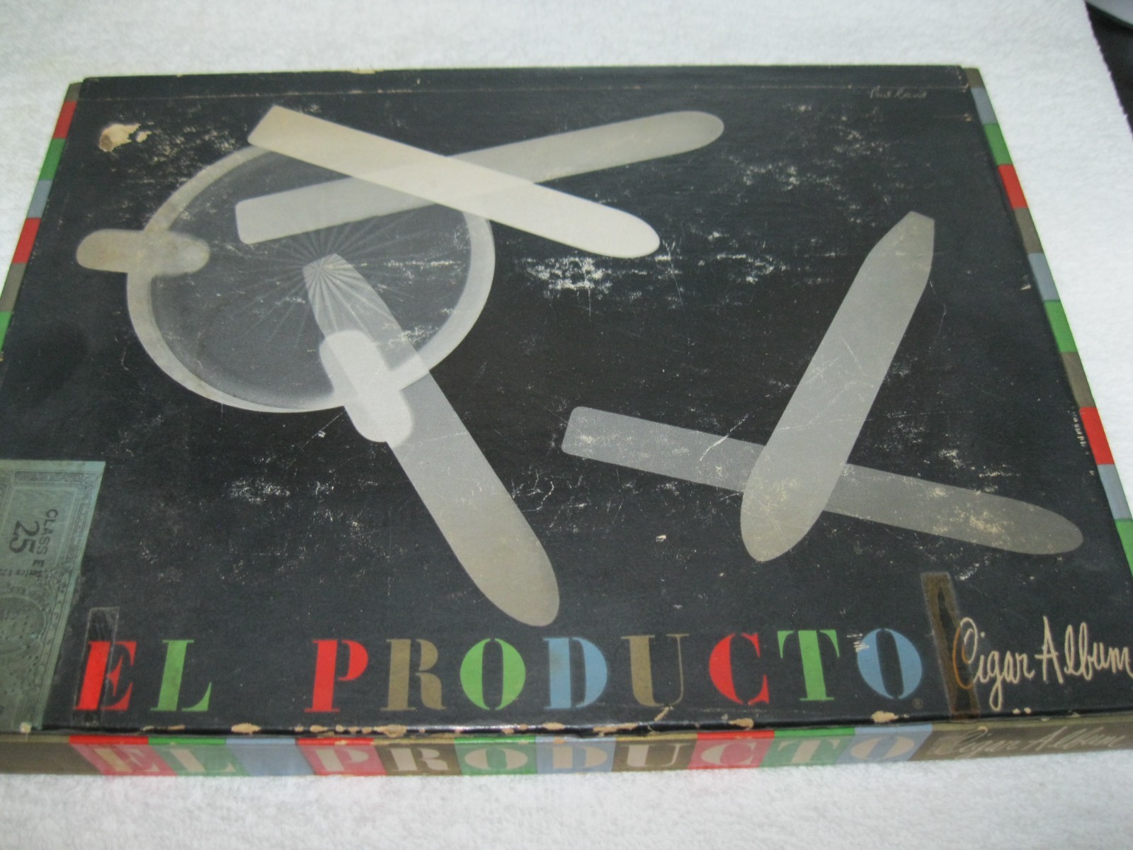 1952 El PRODUCTO CIGAR ALBUM DESIGN BY PAUL RAND AND MAN RAY NICE CONDITION