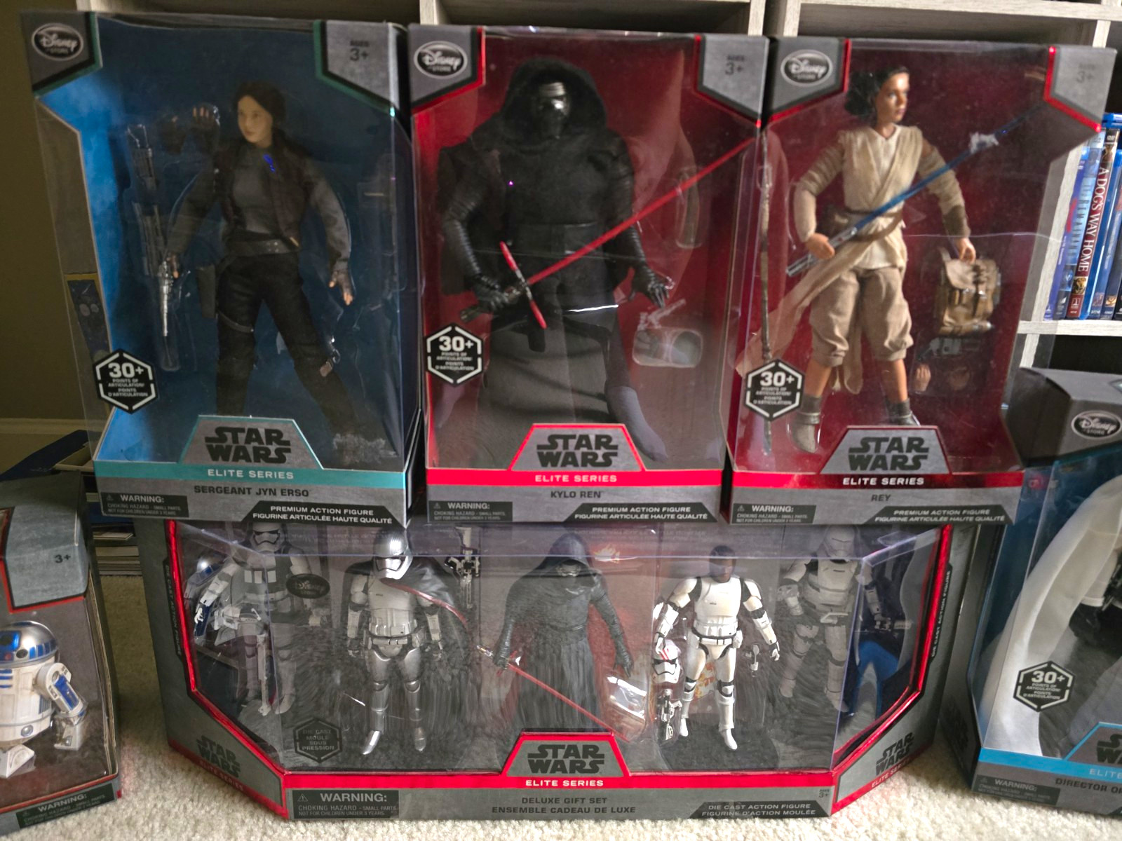 Disney Store Star Wars Elite Series Lot