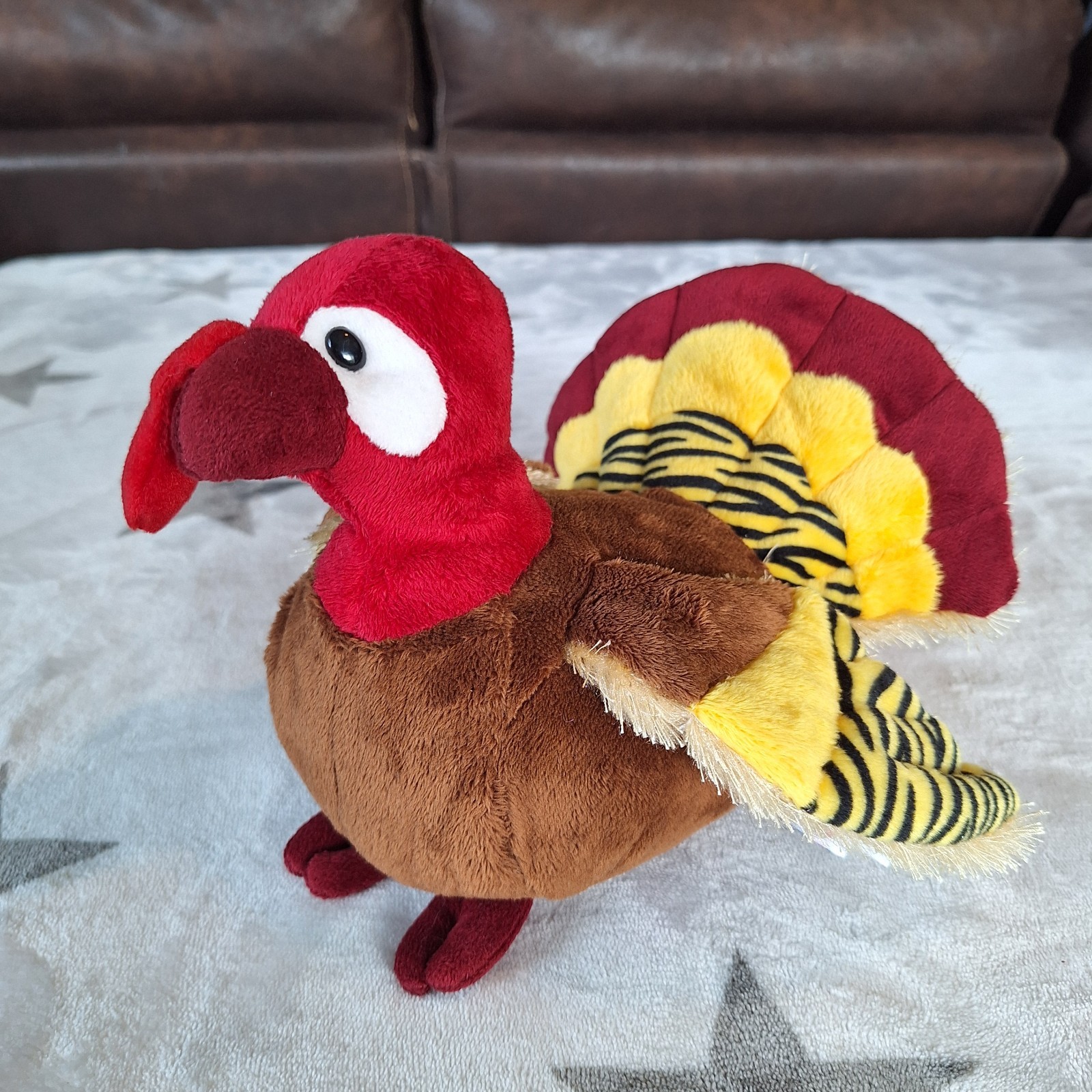 Webkinz Ganz Gobbler Turkey Stuffed Animal Plush Fall Thanksgiving Table Decor
