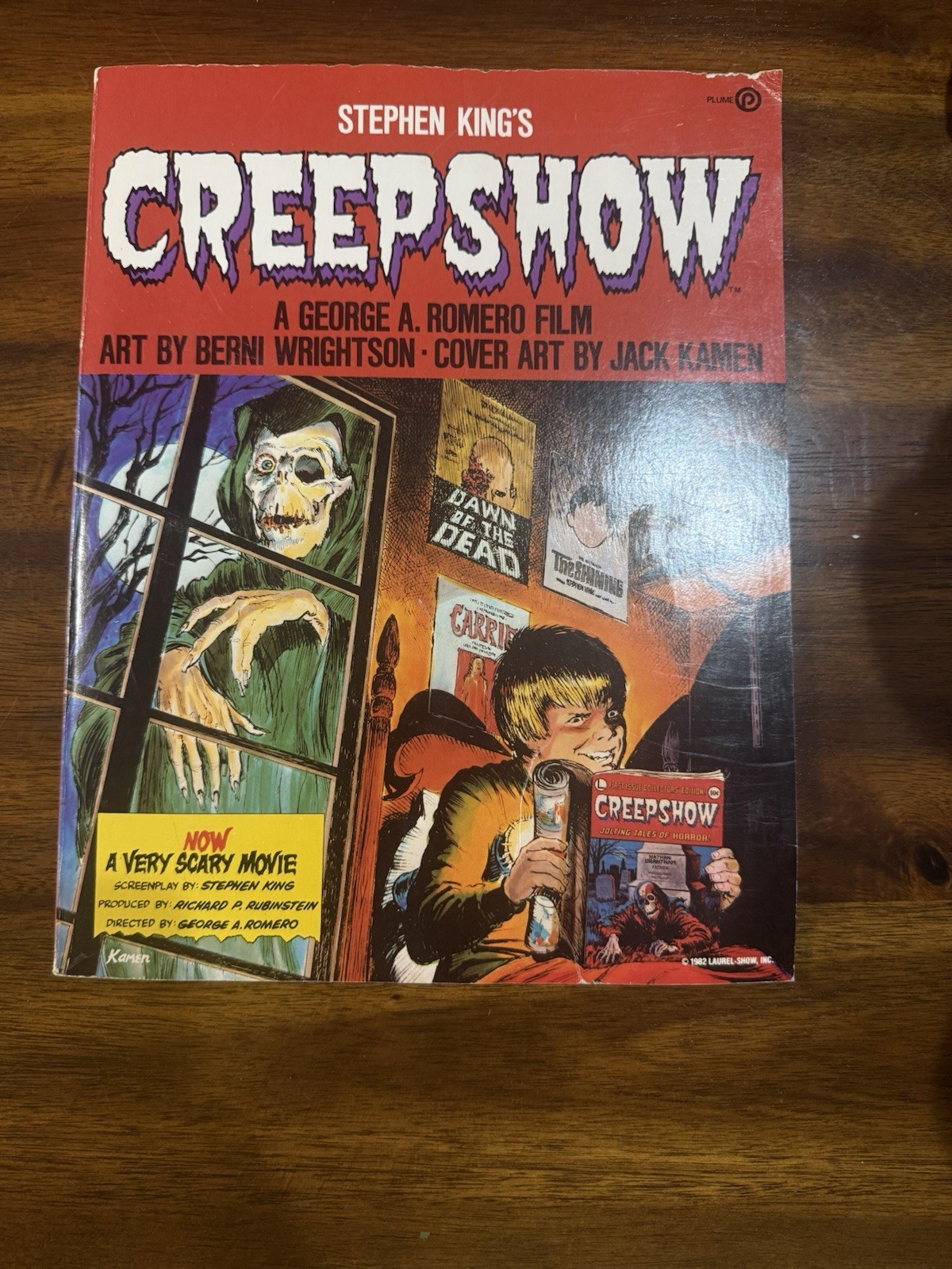 Vintage 1982 Creepshow Graphic Novel Stephen King Plume 5th Print Mid-Grade Good