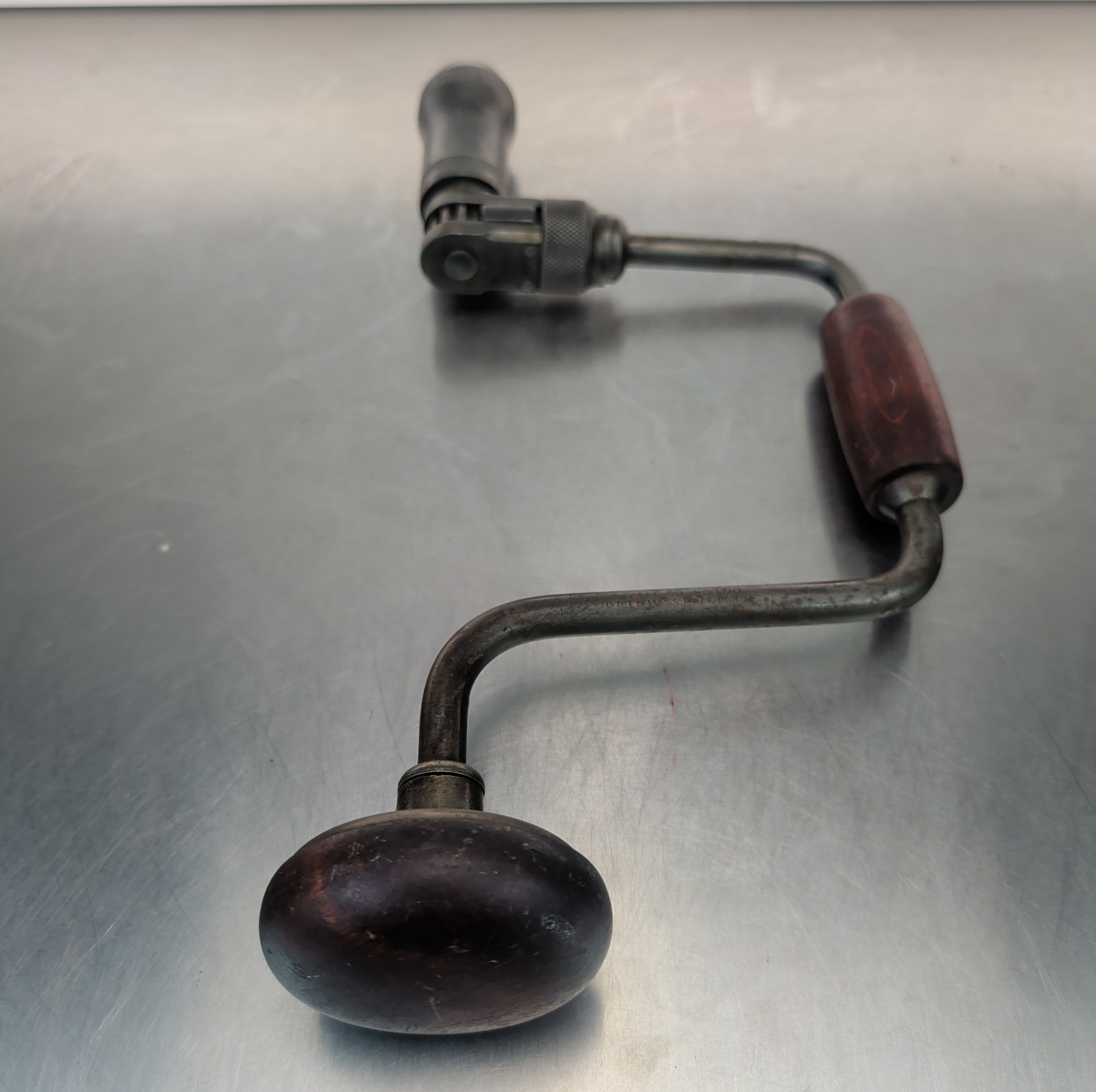 Millers Falls No. 1710 10in Ratchet Bit Brace Hand Drill USA