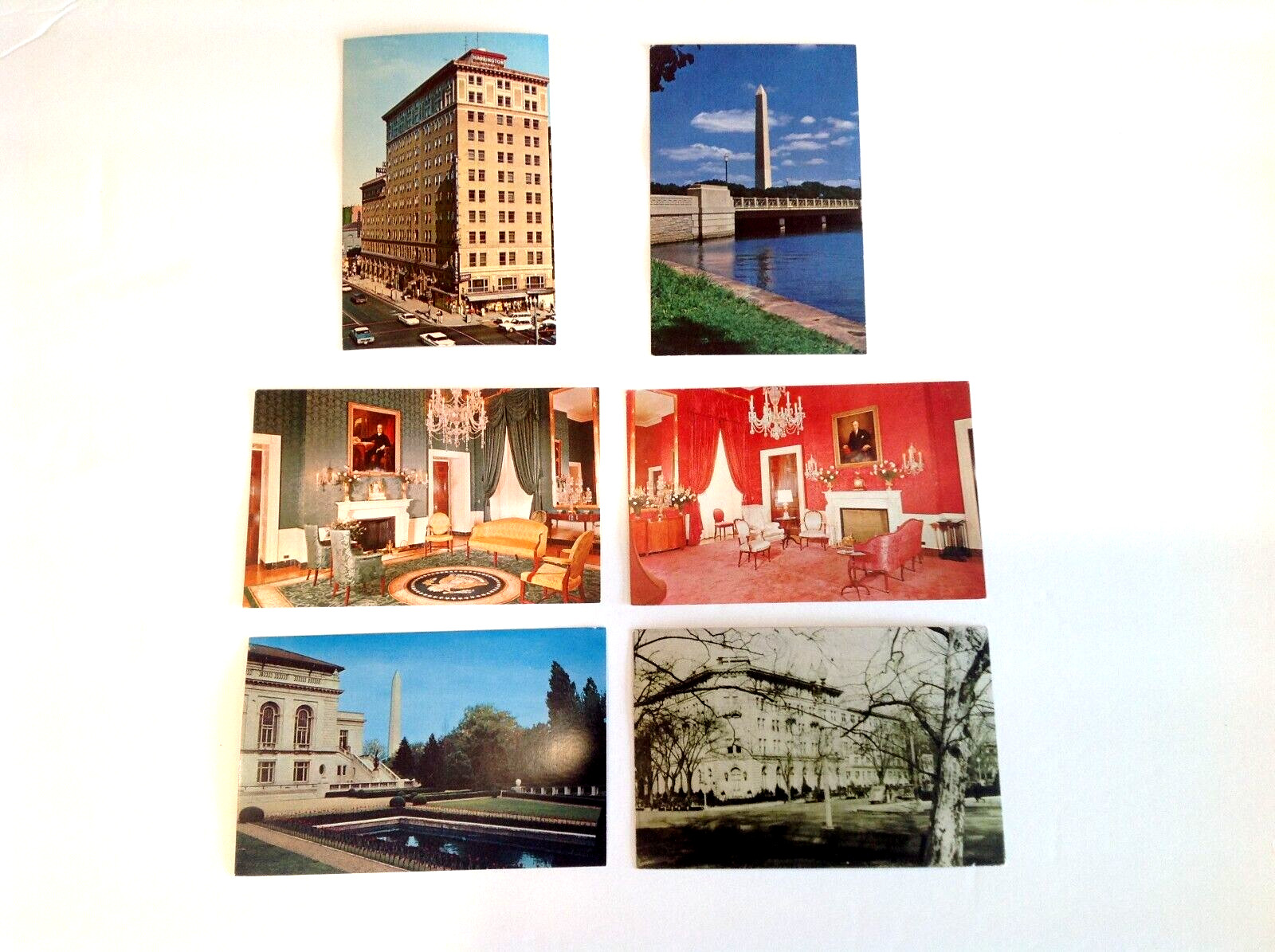 Vintage Washington D.C. Postcards - Lot of 6 Unused