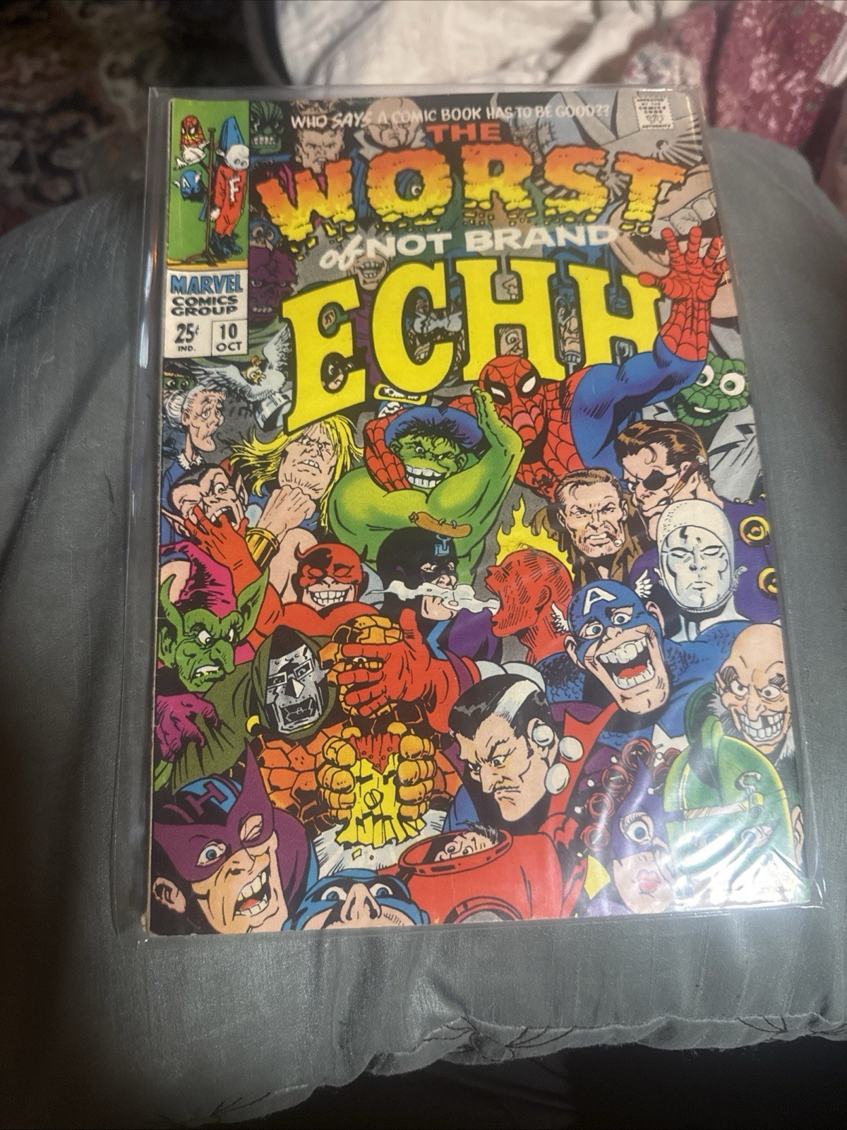 THE WORST OF NOT BRAND ECHH #10 MARVEL COMICS OCTOBER, 1968