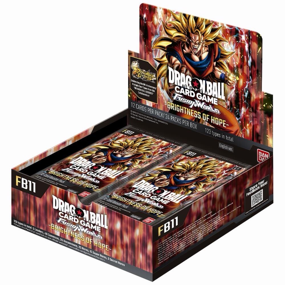 Dragon Ball Fusion World Brightness of Hope FB11 Booster Box READ DESCRIPTION