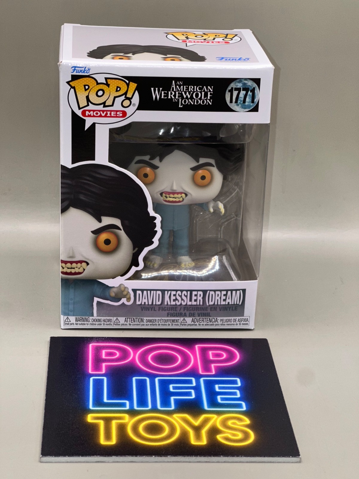 New 2026 Funko Pop American Werewolf in London David Kessler (Dream) #1771 NIB
