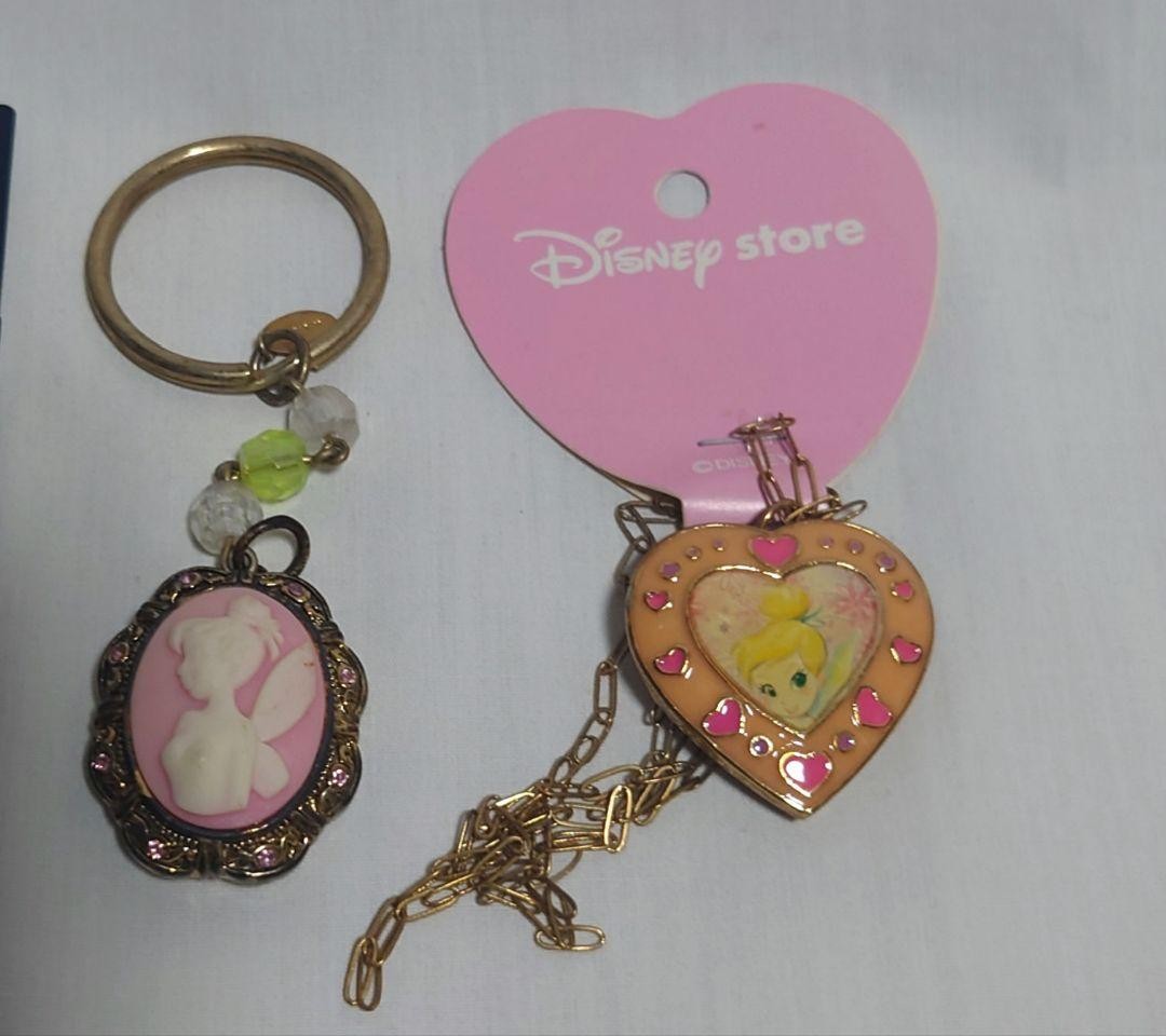 Disney Tinkerbell Cameo Locket Necklace Rare