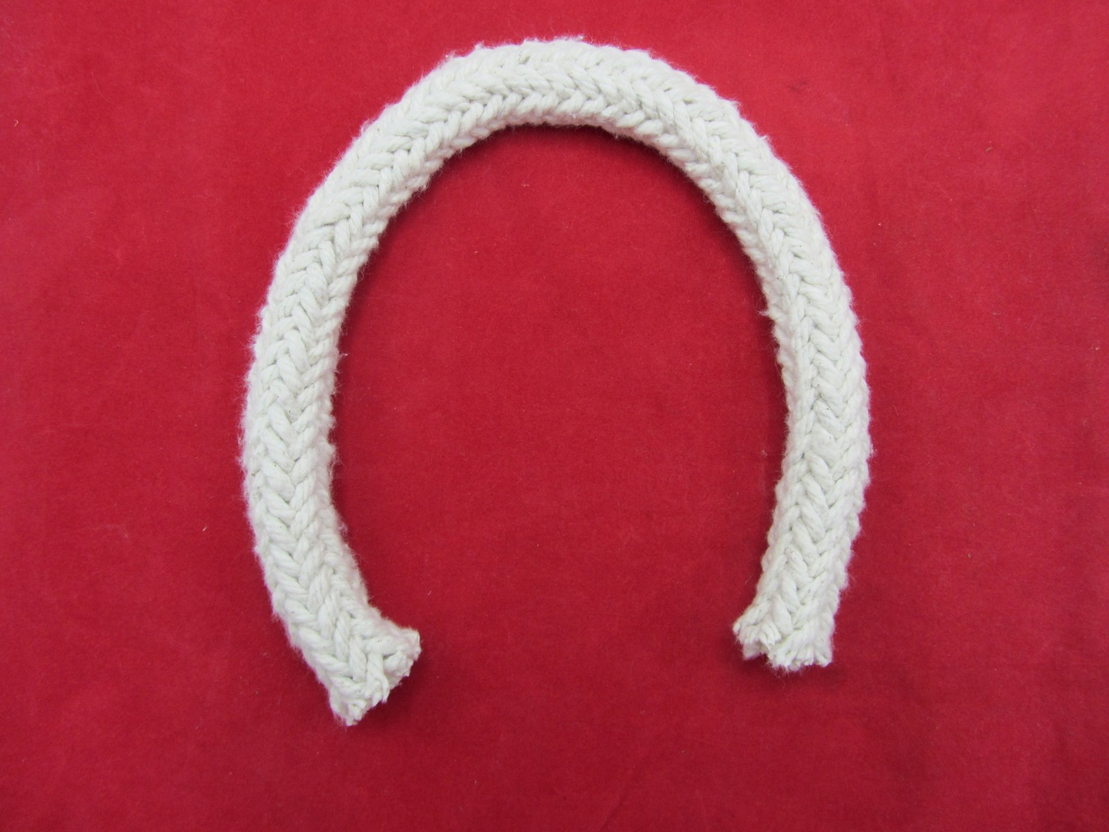 BRAIDED COTTON ROUND ROPE WICK 3/4