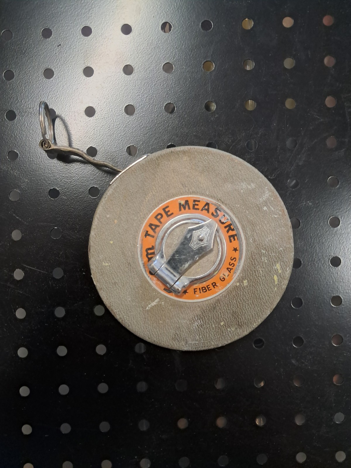 Vintage Tape Measure, Eslon Fiberglass, 25' High Quality Antique