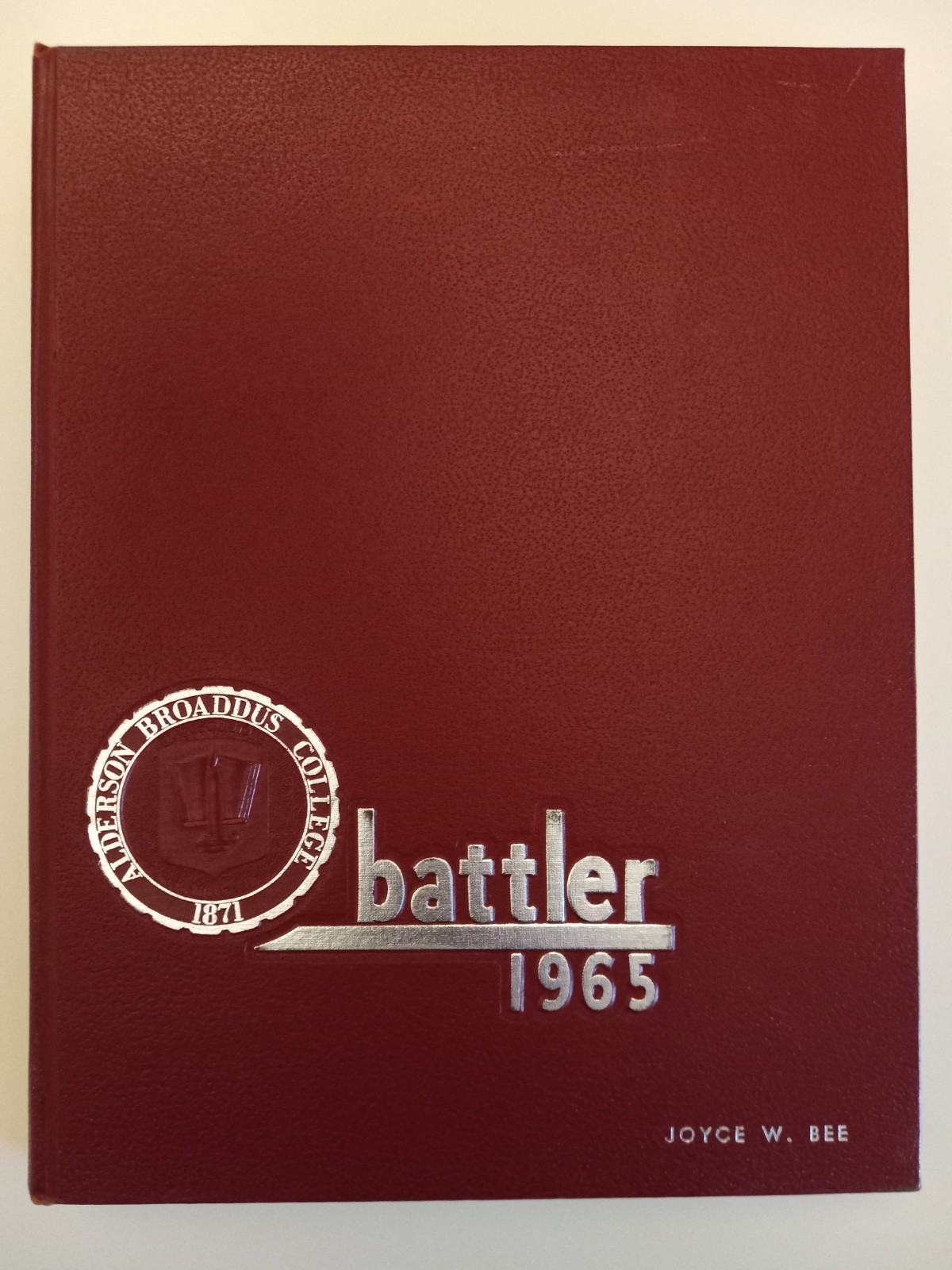 1965 Alderson Broaddus College Yearbook Battler Philippi West Virginia WV