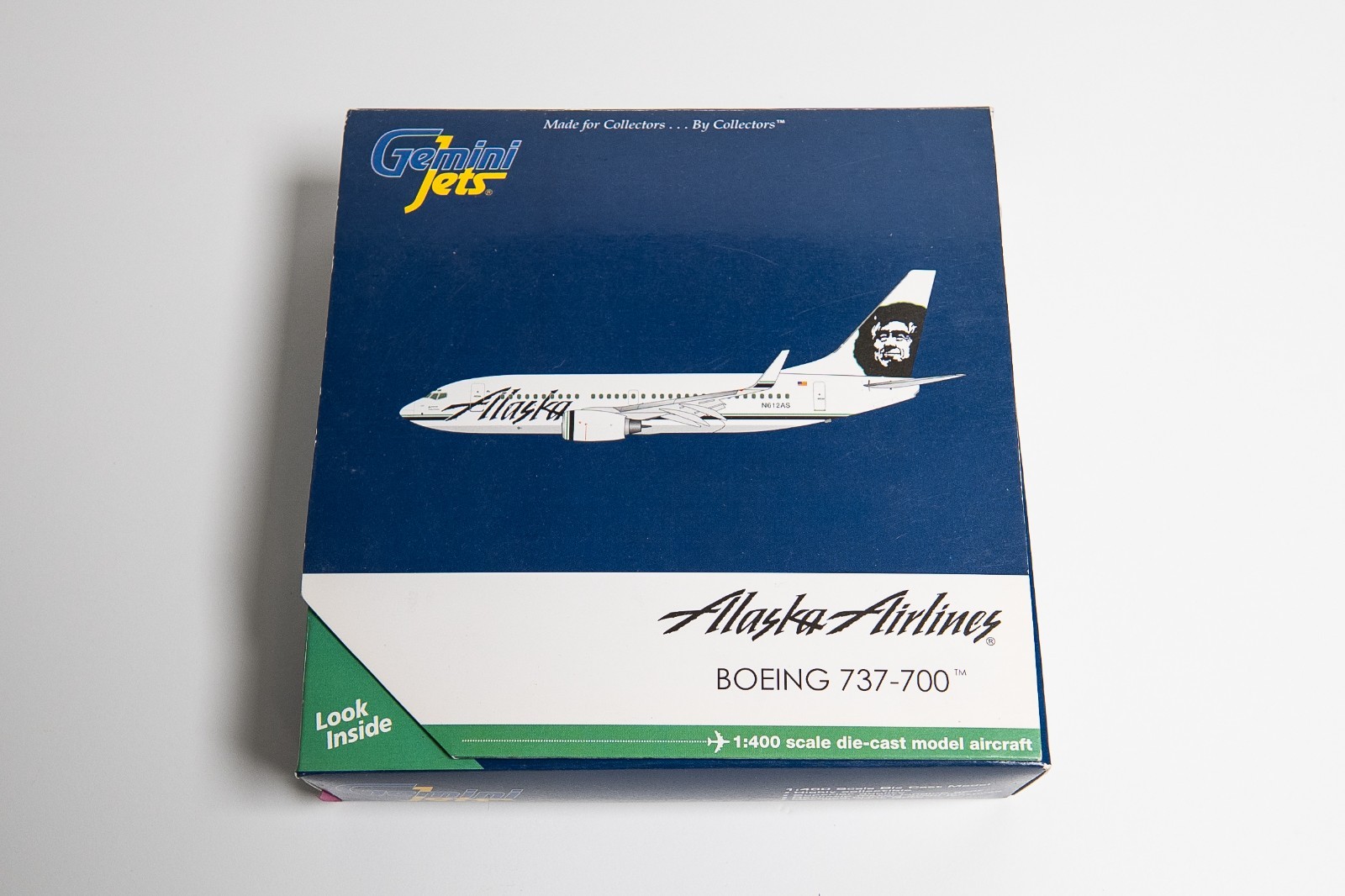 Gemini Jets Alaska Airlines Boeing 737-700 1:400 N612AS GJASA1402 Winglets