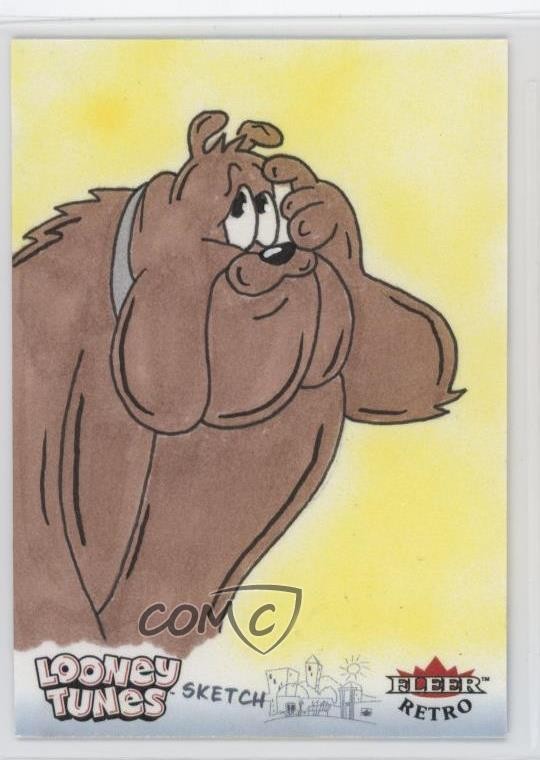 2024 Fleer Retro Looney Tunes Paul D SKT Auto Sketch 1i58 G2U