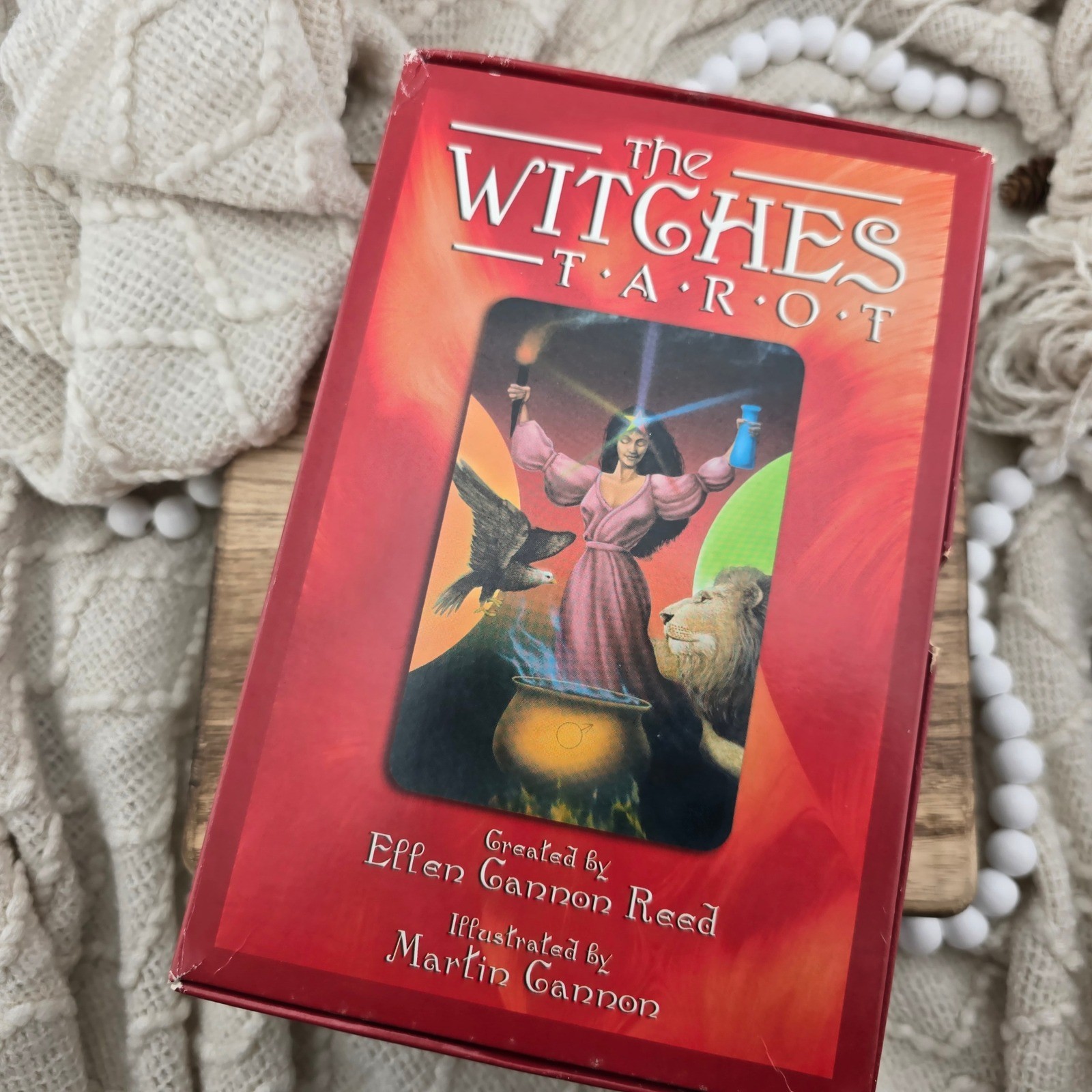 The Witches Tarot Cards 78 Card Complete Deck 1995 Vintage Ellen Cannon Reed