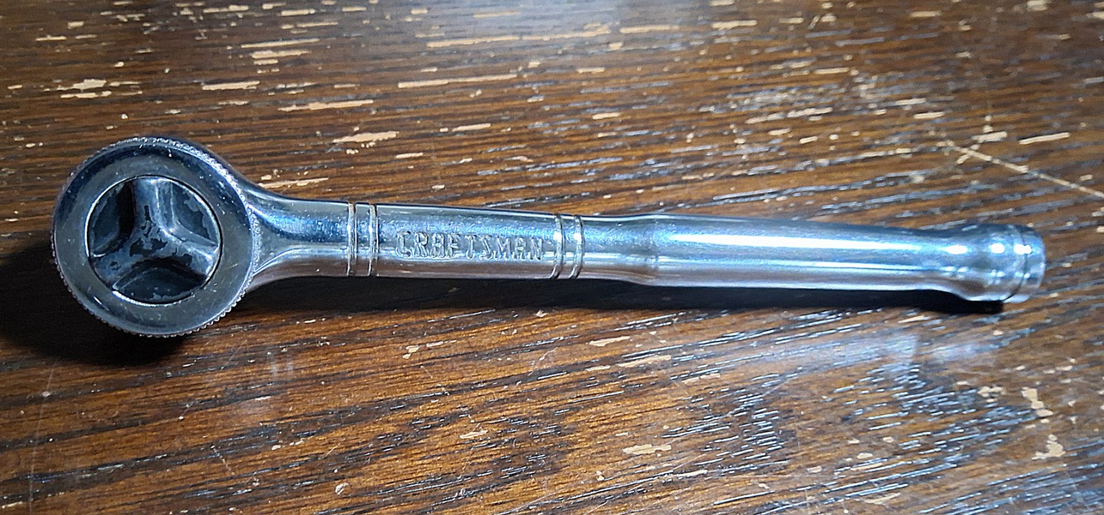 VINTAGE CRAFTSMAN -Drive Ratchet 943795 Thumb Wheel 1/4\