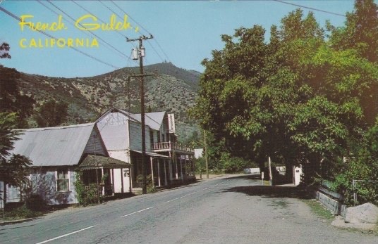 Downtown Street Scene-FRENCH GULCH, California