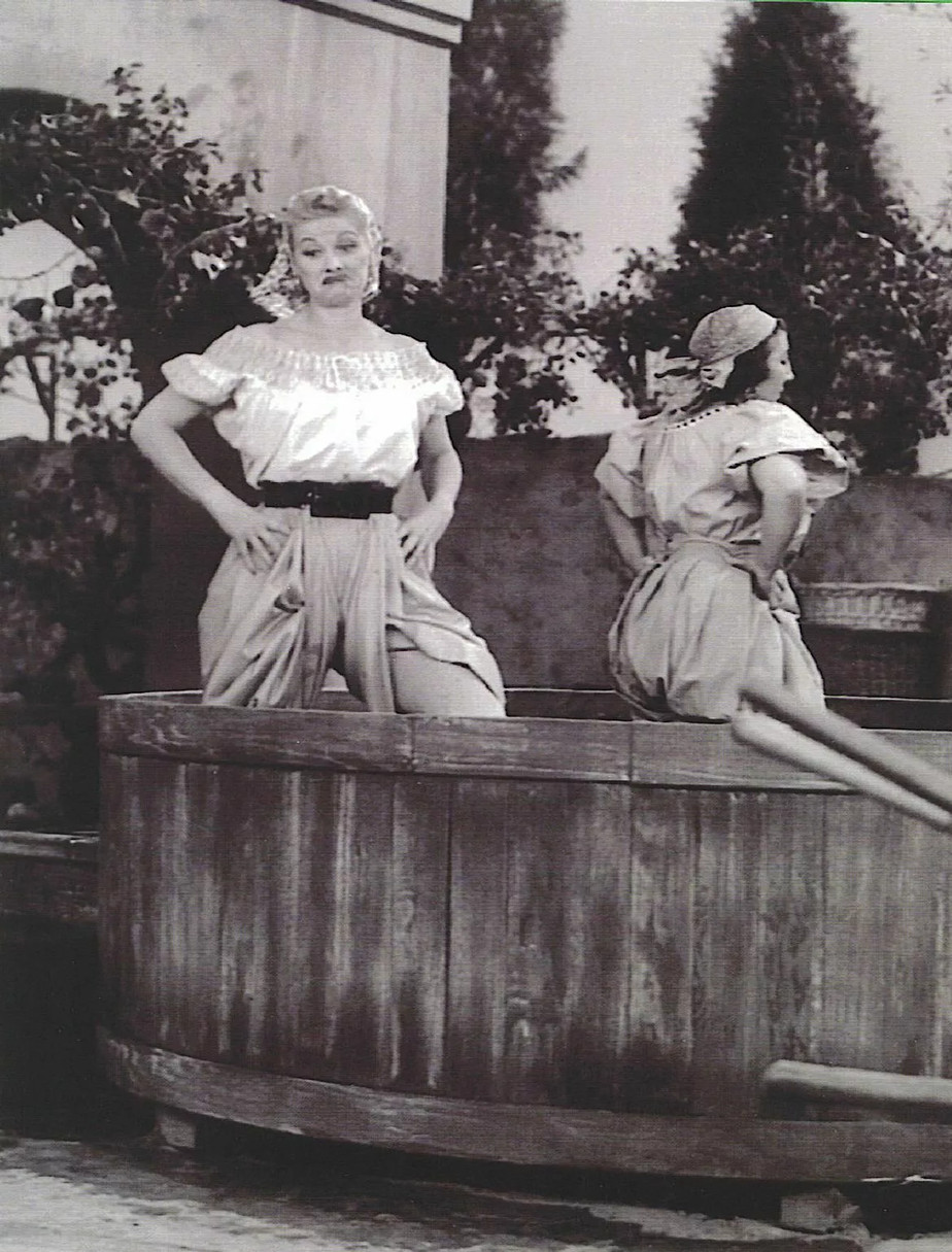 I Love Lucy Lucille Grape Stomping High Quality Metal Magnet 3x4 inches 8303