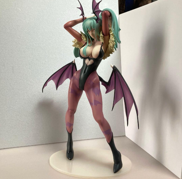 MAXFACTORY Kinu Nishimura Collection Morrigan 1/6 Figure Vampire Savior Used