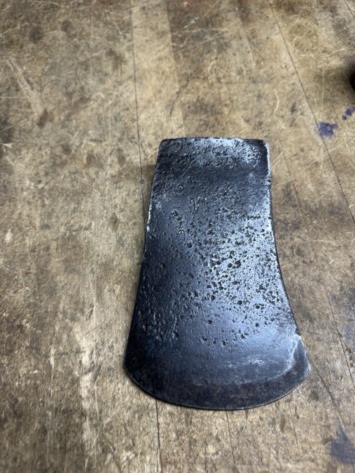 Antique Rare 3-1/2 Lb Wide Axe Head Tool H&B Mfg Co W Waterville Maine 98 USA