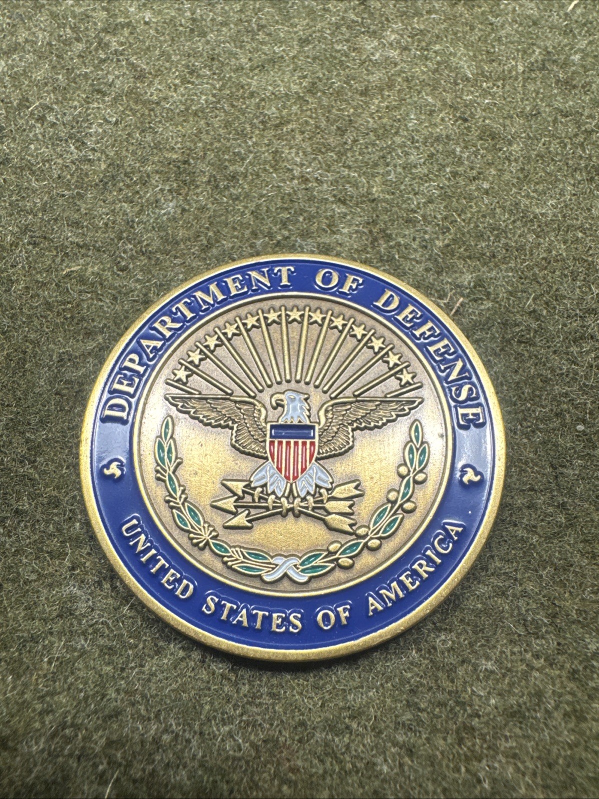 UNITED STATES UNDER SECRETARY OF DEFENSE CHALLENGE COIN